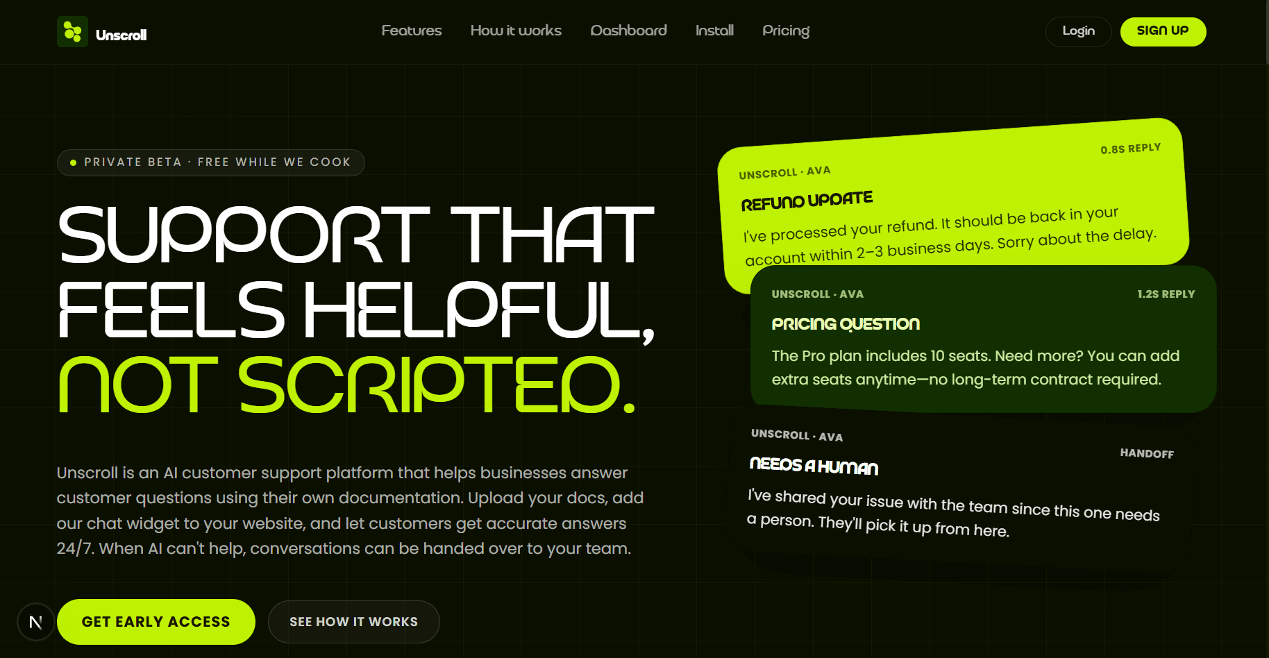 Unscroll