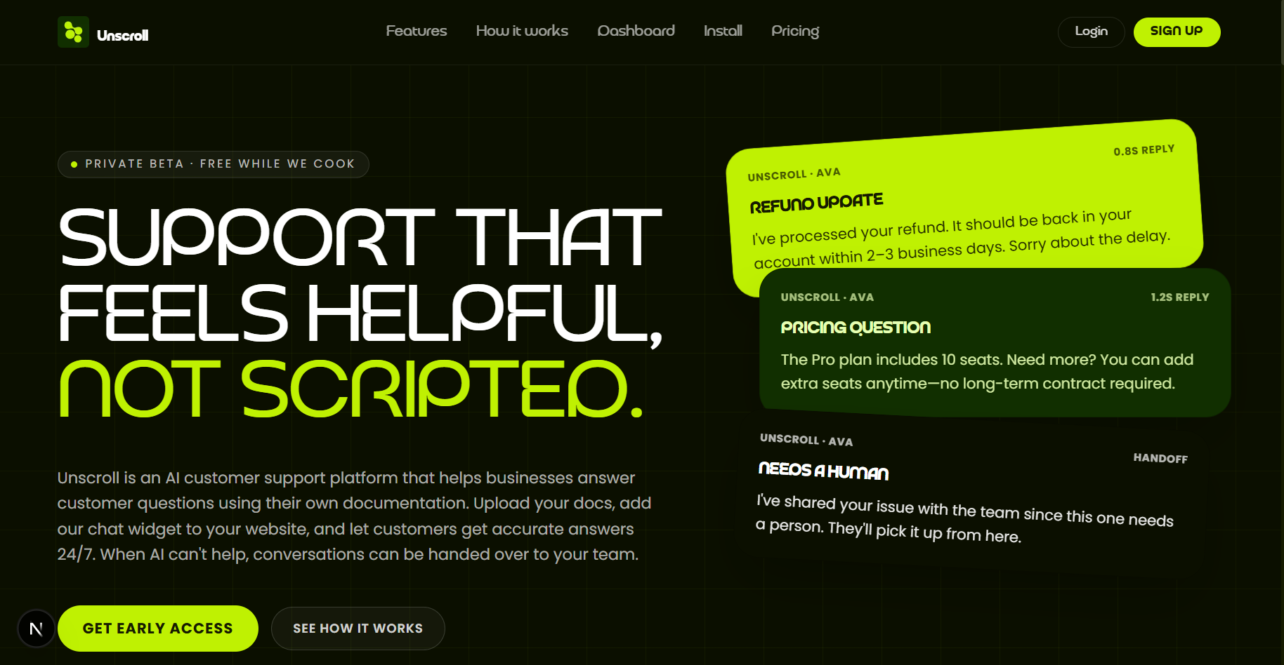 Unscroll